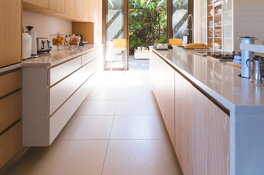 tile-flooring-in-galley-kitchen